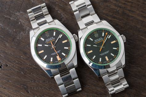 rolex milgauss real vs fake